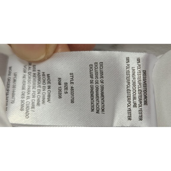 NWT Laura Ashley London girl sleeveless dress Sz 5 fully lined - Picture 8 of 11